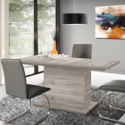 Stół rozkładany do jadalni salonu Tables EST42 dąb piaskowy