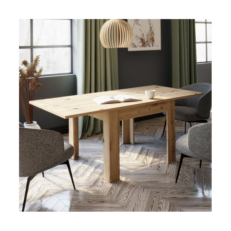 Stół kwadratowy rozkładany Tables LTST40 dąb artisan