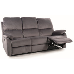 SOFA ROZKŁADANA SPENCER 3 VELVET SZARY BLUVEL 14