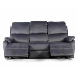 Sofa rozkładana Spencer 3 Velvet szary bluvel