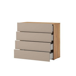 Komoda Impressio Typ 27 Dąb Mauvella/Congo Helvetia Wieruszów