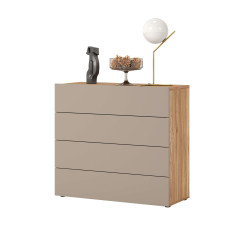 Komoda Impressio Typ 27 Dąb Mauvella/Congo Helvetia Wieruszów