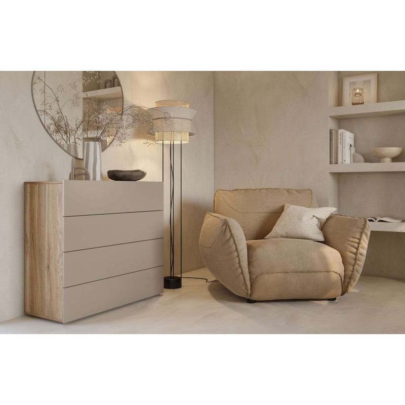 Komoda Impressio Typ 27 Dąb Mauvella/Congo Helvetia Wieruszów