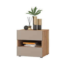 Stolik nocny Impressio Typ 23 Dąb Mauvella/Congo Helvetia Wieruszów