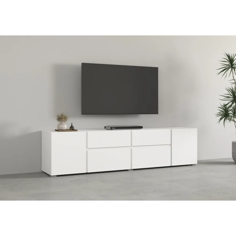 Komoda TV Asymetric Typ 39 Biały Helvetia Wieruszów