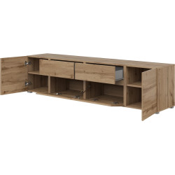 Komoda TV Asymetric Typ 39 Dąb Wotan Helvetia Wieruszów