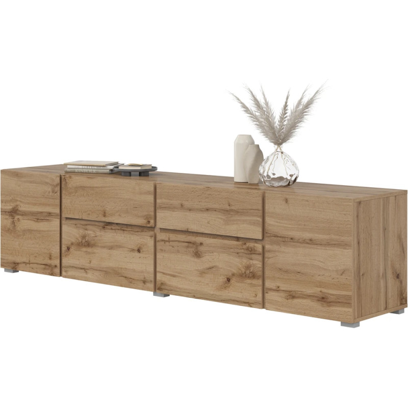 Komoda TV Asymetric Typ 39 Dąb Wotan Helvetia Wieruszów