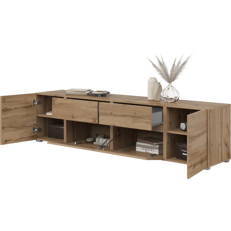 Komoda TV Asymetric Typ 39 Dąb Wotan Helvetia Wieruszów