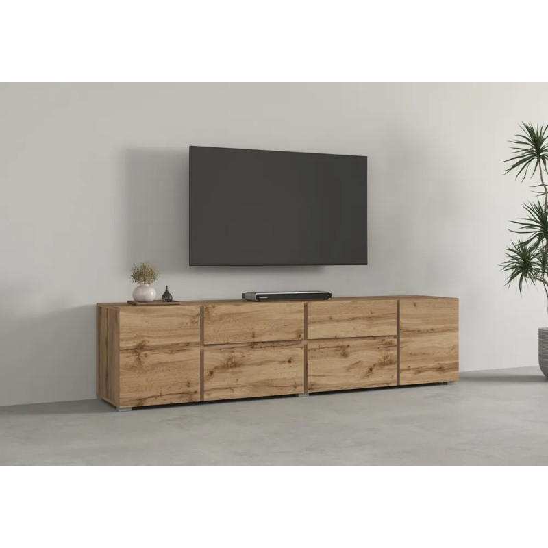 Komoda TV Asymetric Typ 39 Dąb Wotan Helvetia Wieruszów