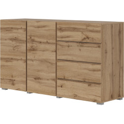 Komoda Asymetric Typ 42 Dąb Wotan Helvetia Wieruszów