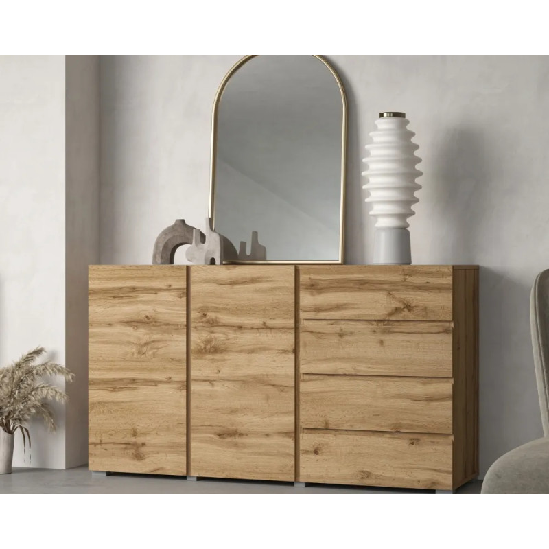 Komoda Asymetric Typ 42 Dąb Wotan Helvetia Wieruszów