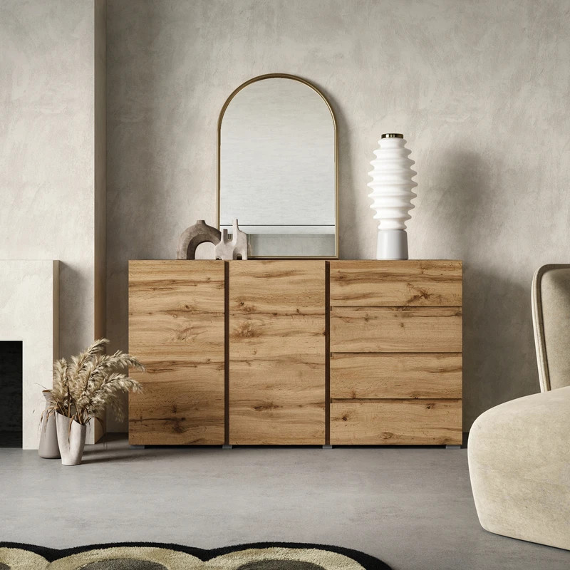 Komoda Asymetric Typ 42 Dąb Wotan Helvetia Wieruszów