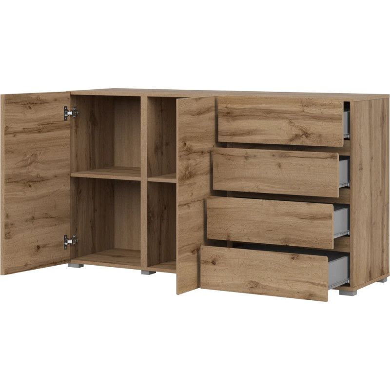 Komoda Asymetric Typ 42 Dąb Wotan Helvetia Wieruszów