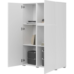 Komoda wysoka Asymetric Typ 46 Biały Helvetia Wieruszów