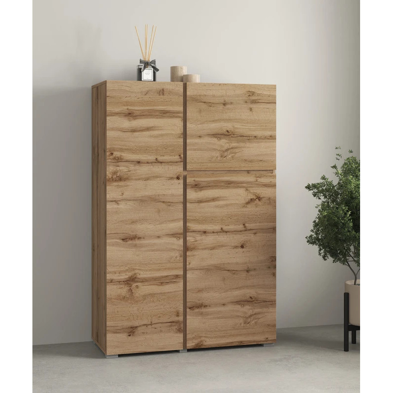Komoda wysoka Asymetric Typ 46 Dąb Wotan Helvetia Wieruszów