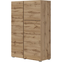 Komoda wysoka Asymetric Typ 46 Dąb Wotan Helvetia Wieruszów