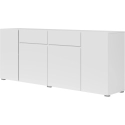 Komoda 4D2S Asymetric Typ 47 Biały Helvetia Wieruszów