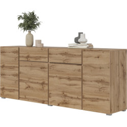 Komoda 4D2S Asymetric Typ 47 Dąb Wotan Helvetia Wieruszów