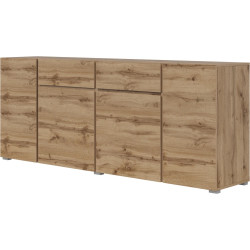 Komoda 4D2S Asymetric Typ 47 Dąb Wotan Helvetia Wieruszów