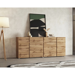 Komoda 4D2S Asymetric Typ 47 Dąb Wotan Helvetia Wieruszów