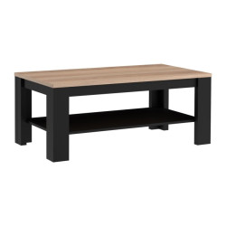 Stolik kawowy prostokątny 110x60 Black Hill CFTT5048 śliwa comano/czarny