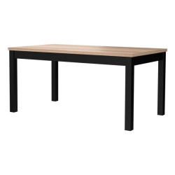 Stół rozkładany Black Hill TBLT7014 śliwa comano/czarny