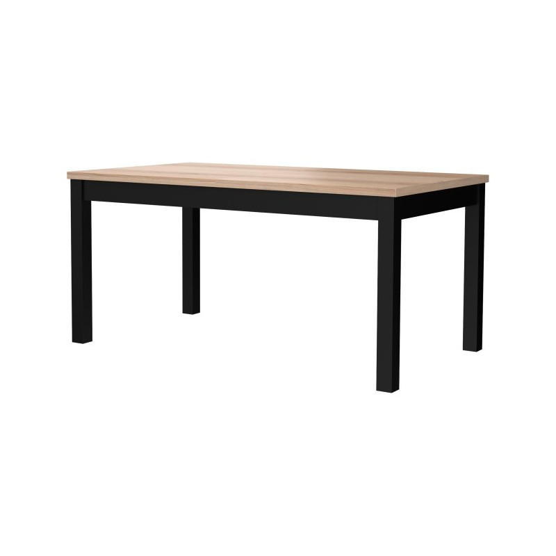 Stół rozkładany Black Hill TBLT7014 śliwa comano/czarny