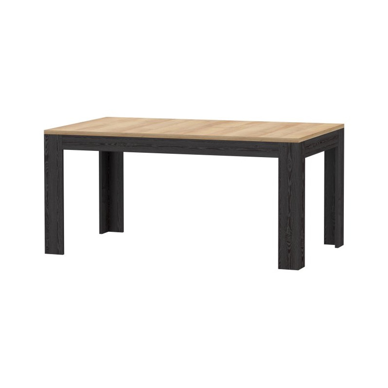 Stół rozkładany 160x90 cm Chisbury XELT161 dąb riviera/dąb cabezone