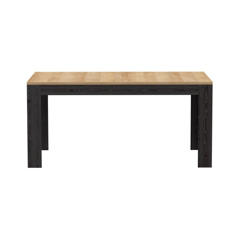 Stół rozkładany 160x90 cm Chisbury XELT161 dąb riviera/dąb cabezone