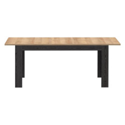 Stół rozkładany 160x90 cm Chisbury XELT161 dąb riviera/dąb cabezone