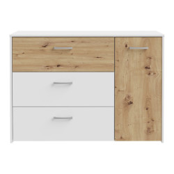 Komoda skandynawska Culgoa CUGK221R dąb artisan/biały