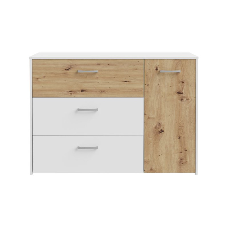 Komoda skandynawska Culgoa CUGK221R dąb artisan/biały