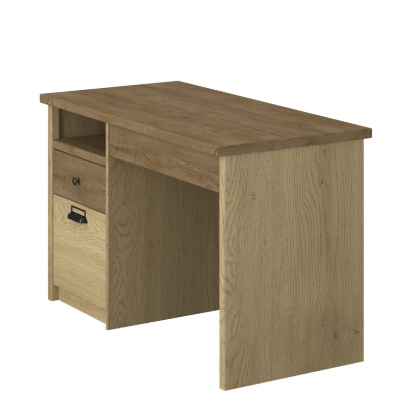 Biurko z szufladami Denzel Dąb Cremona/Dąb Lefkas Mebelbos