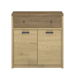 Komoda 2D1S Denzel Dąb Cremona/Dąb Lefkas Mebelbos