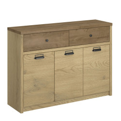 Komoda 3D2S Denzel Dąb Cremona/Dąb Lefkas Mebelbos