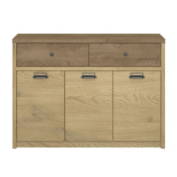 Komoda 3D2S Denzel Dąb Cremona/Dąb Lefkas Mebelbos