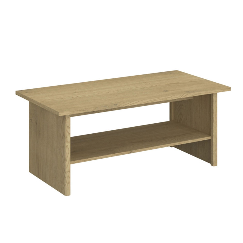 Ława z półką Denzel Dąb Cremona/Dąb Lefkas Mebelbos