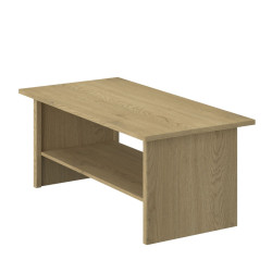 Ława z półką Denzel Dąb Cremona/Dąb Lefkas Mebelbos