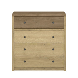 Komoda z szufladami Denzel Dąb Cremona/Dąb Lefkas Mebelbos