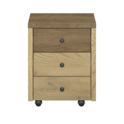 Kontener na kółkach Denzel Dąb Cremona/Dąb Lefkas Mebelbos