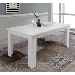 Stół rozkładany 160x90 cm Encanto EPLT401 sosna biała