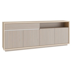 Komoda z oświetleniem Ficar FCRK242LB dąb riva/sosna imbiah