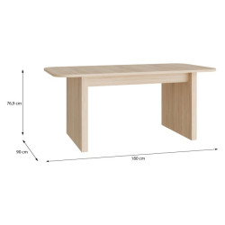 Stół rozkładany 180x90 cm Ficar TBLT7134 Meble Forte