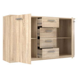 Komoda klasyczna Gloria GLRK26 dąb sonoma