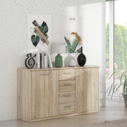 Komoda klasyczna Gloria GLRK26 dąb sonoma