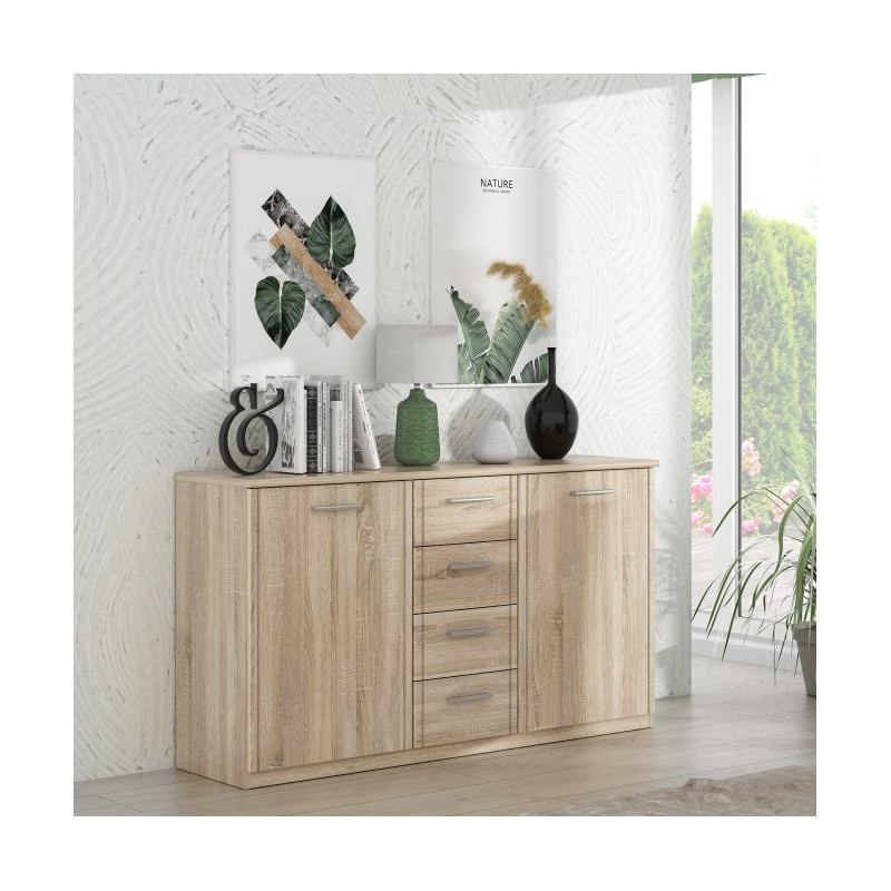 Komoda klasyczna Gloria GLRK26 dąb sonoma