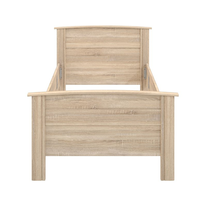 Łóżko jednoosobowe 100x200 cm Gloria GLRL10 dąb sonoma