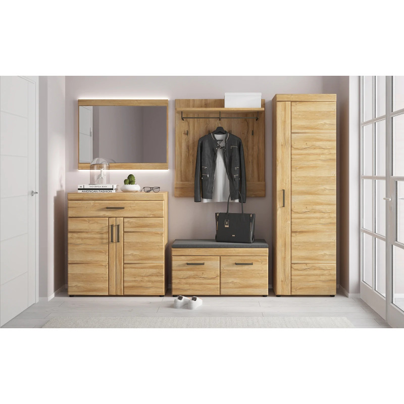 Lustro Cortina CNAG03 Dąb Grandson Meble Wójcik