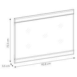 Lustro Cortina CNAG03 Dąb Grandson Meble Wójcik