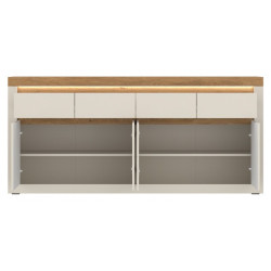 Komoda Naxxar NAXK03 Cashmere/Dąb Kamienny Meble Wójcik